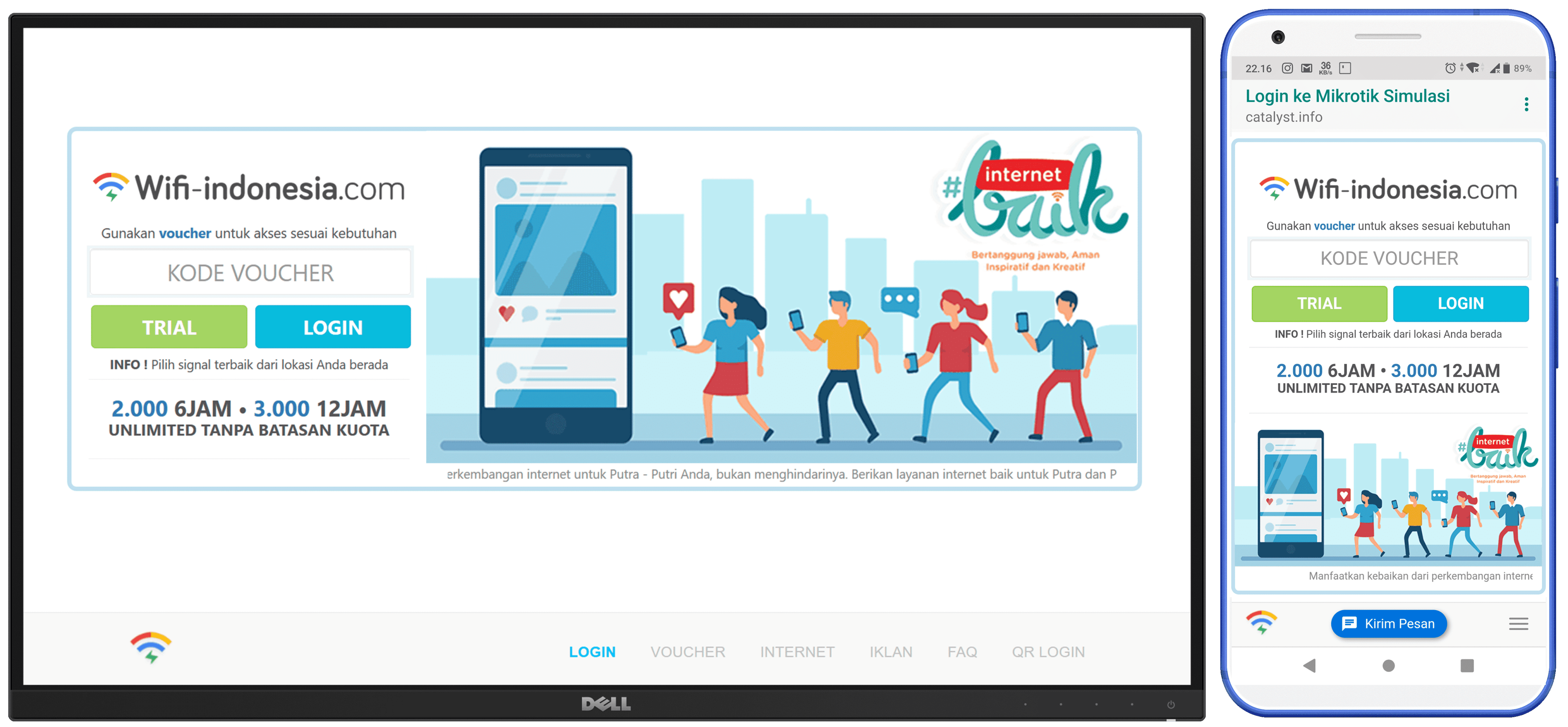 Detail Mikrotik Voucher Template Html Nomer 34