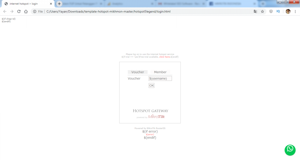 Detail Mikrotik Voucher Template Html Nomer 40