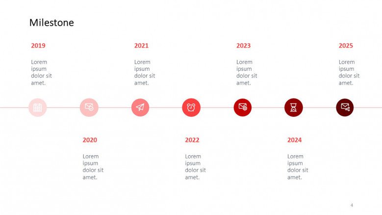 Detail Milestone Template Ppt Nomer 29