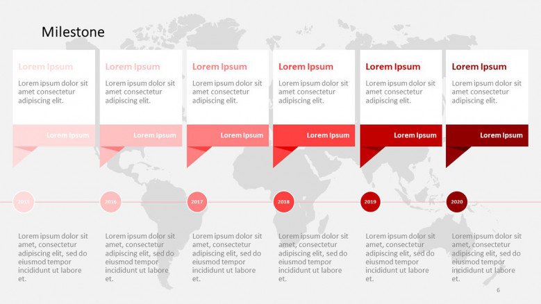 Detail Milestone Template Ppt Nomer 46