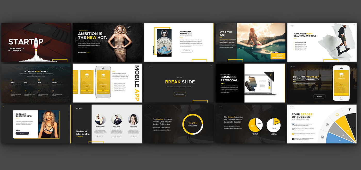 Detail Mina Powerpoint Template Nomer 38