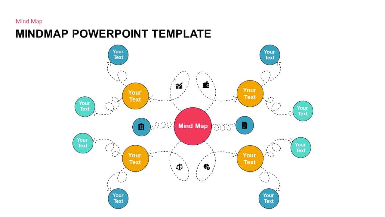 Detail Mind Map Ppt Template Nomer 14