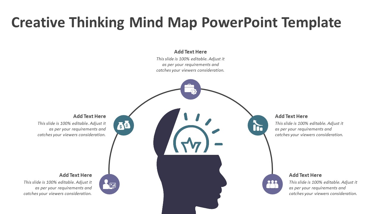 Detail Mind Map Presentation Template Nomer 16