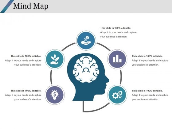 Detail Mind Map Template Powerpoint Nomer 56