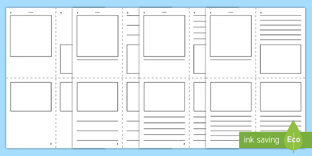 Detail Mini Comic Book Template Nomer 31