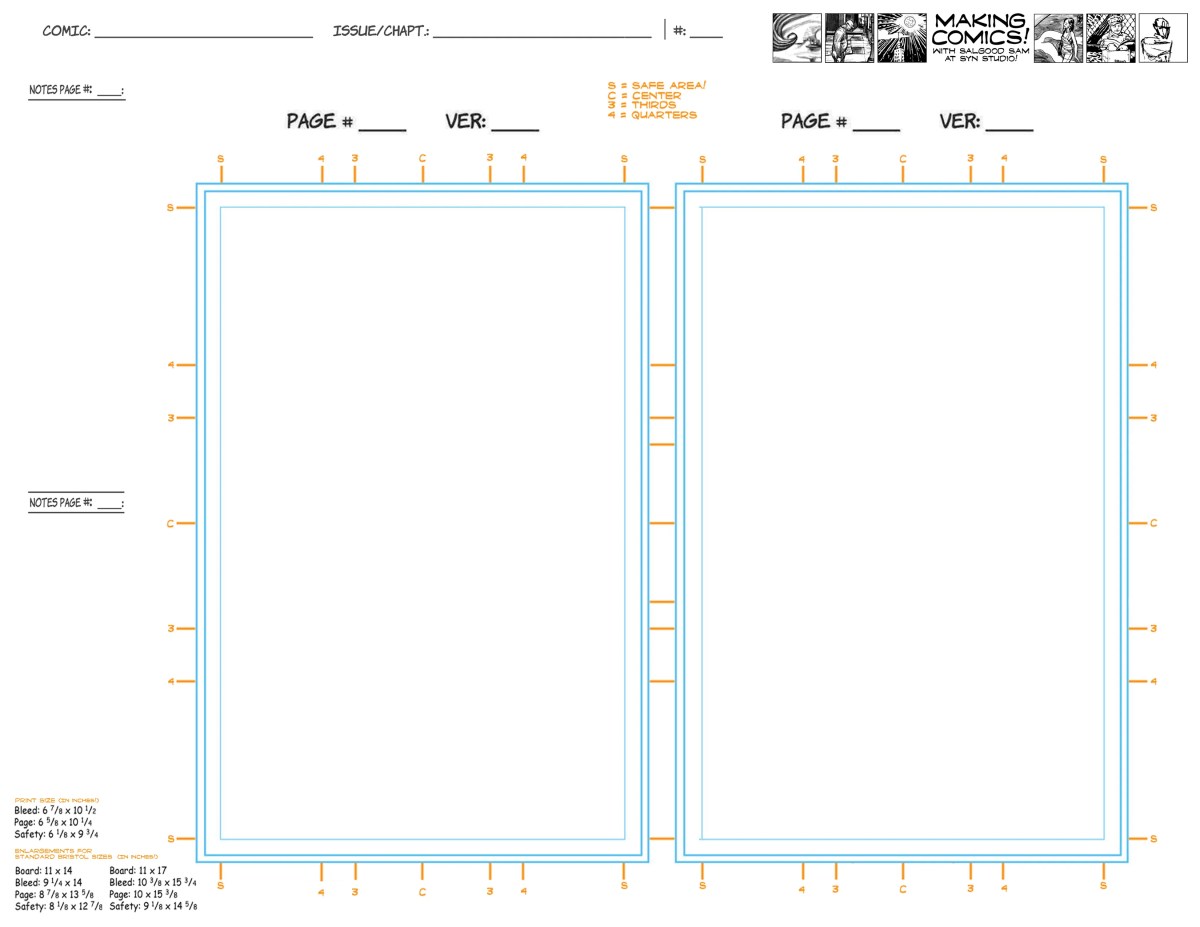 Detail Mini Comic Book Template Nomer 35