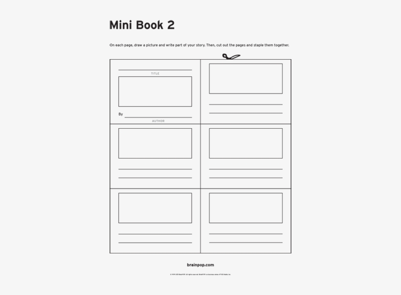 Detail Mini Comic Book Template Nomer 42