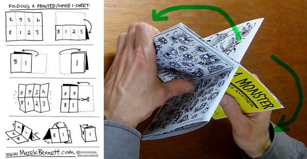 Detail Mini Comic Book Template Nomer 10