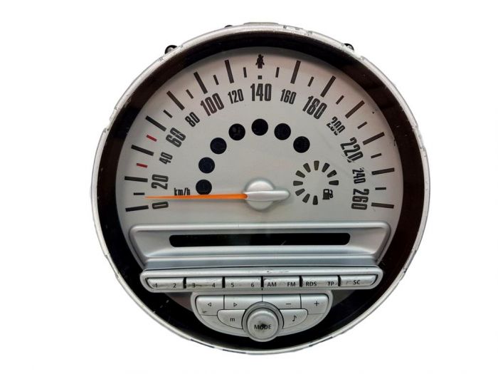 Detail Mini Cooper Speedometer Nomer 2