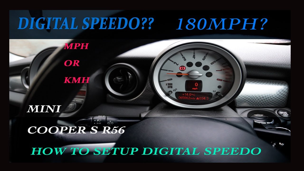 Detail Mini Cooper Speedometer Nomer 16