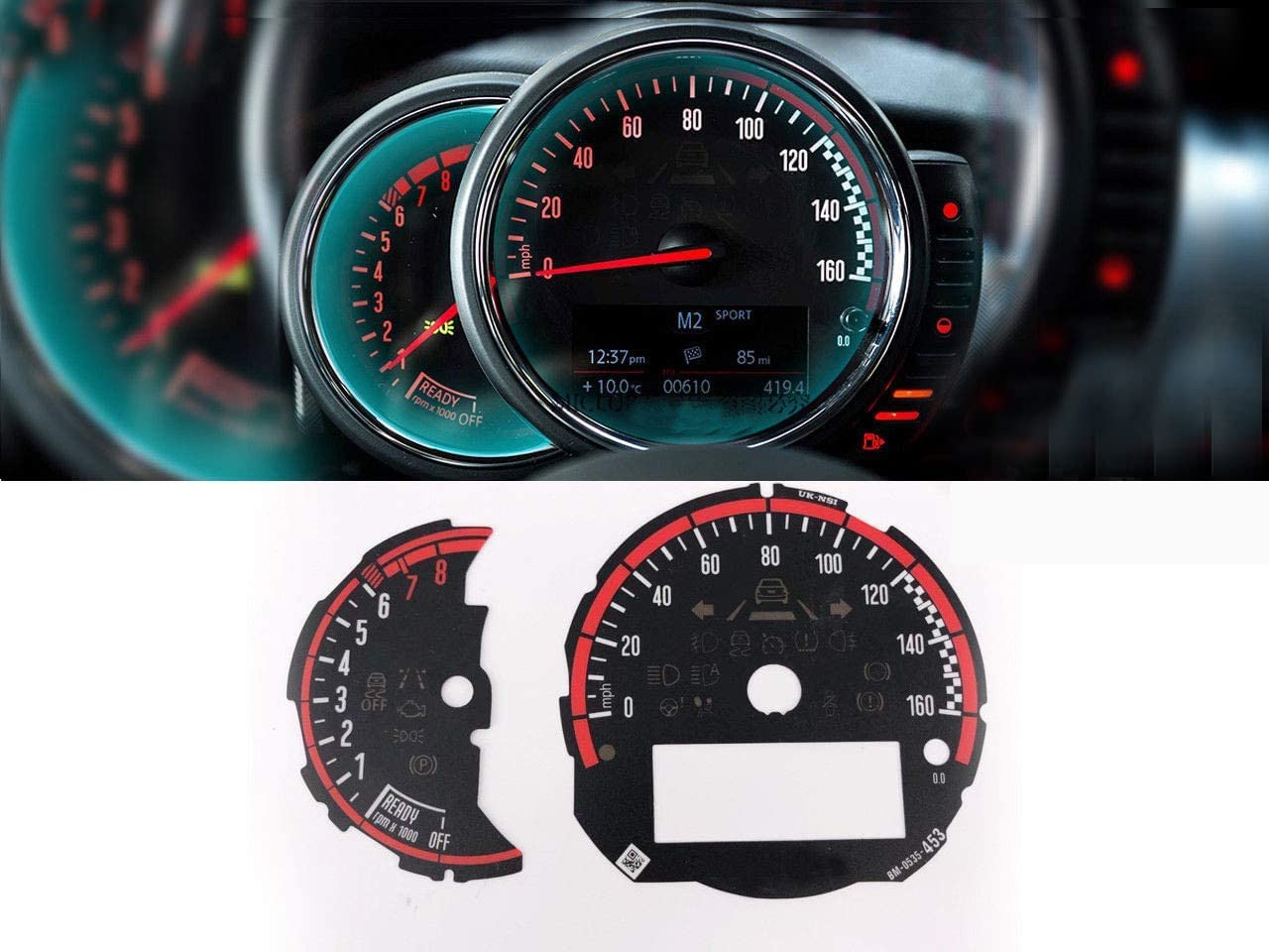 Detail Mini Cooper Speedometer Nomer 24