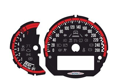 Detail Mini Cooper Speedometer Nomer 45