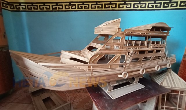 Detail Miniatur Kapal Dari Bambu Nomer 11