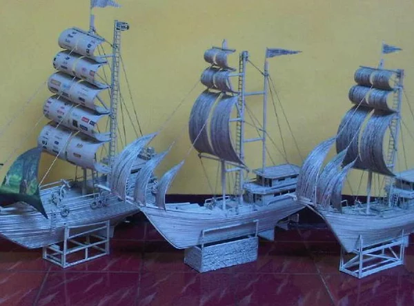 Detail Miniatur Kapal Dari Kertas Nomer 8