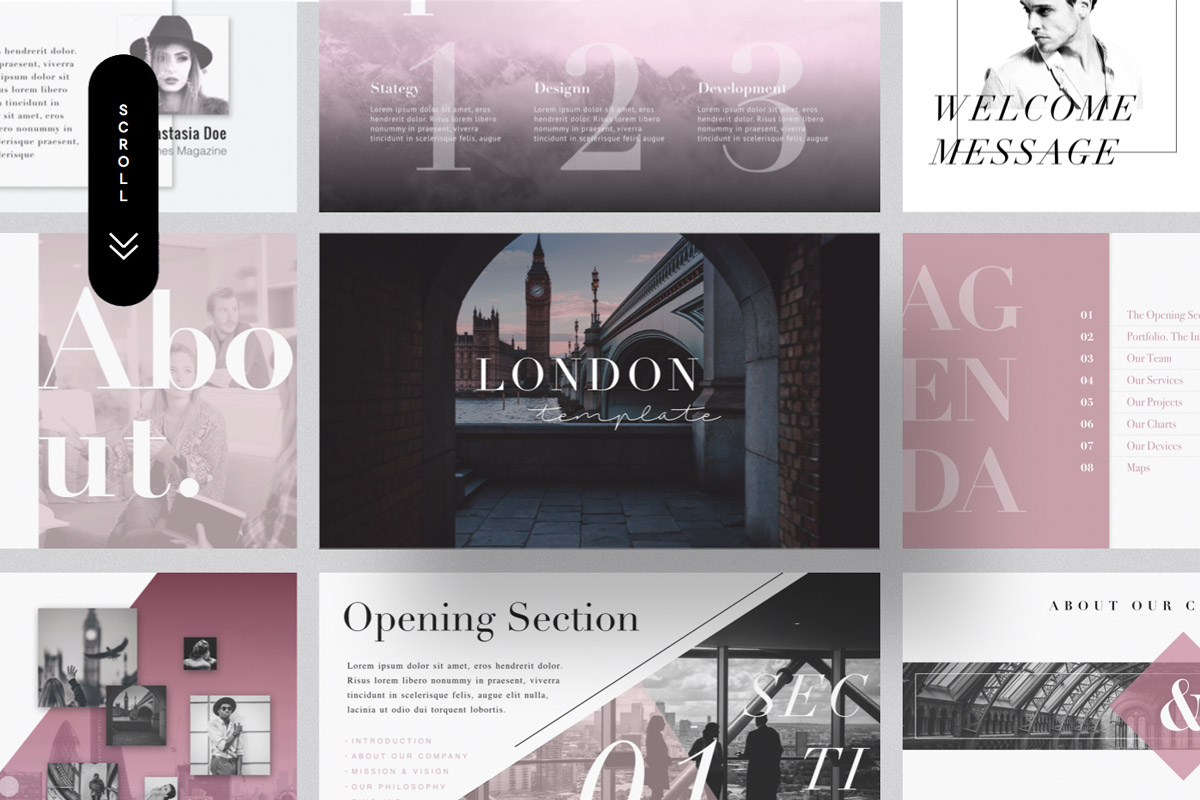 Detail Minimal Template Free Nomer 28