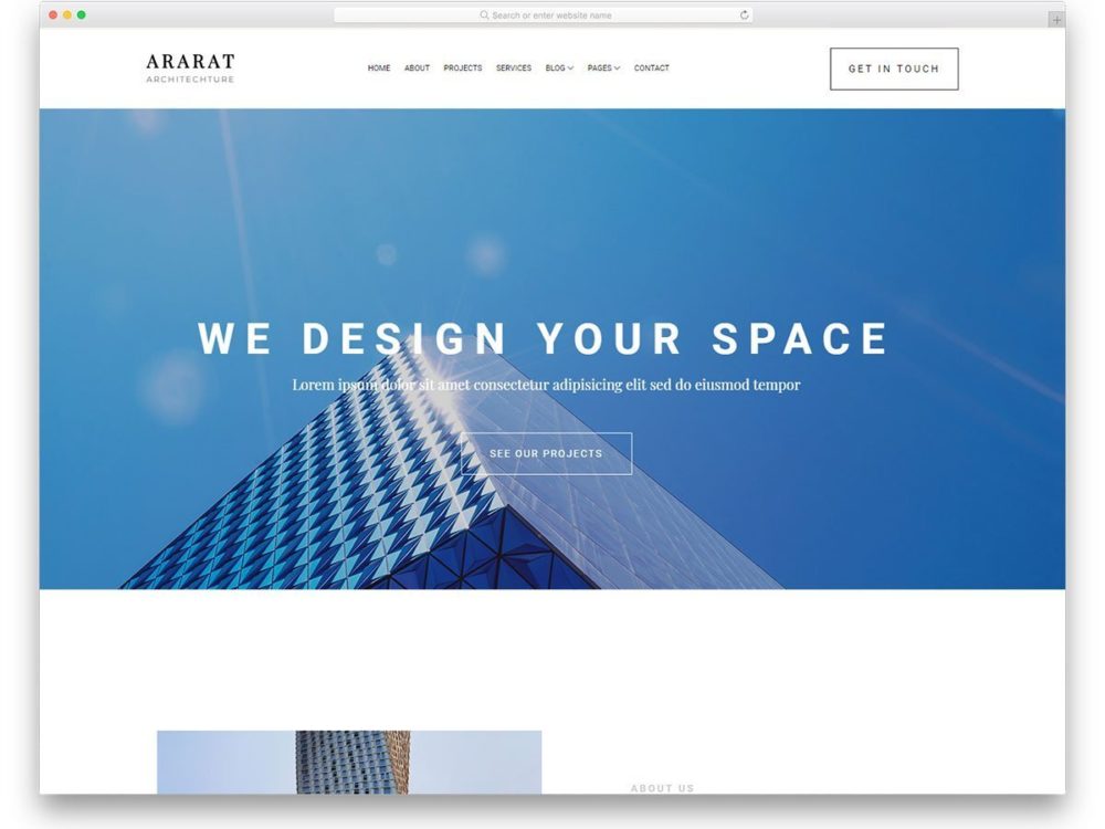 Detail Minimal Web Template Nomer 19