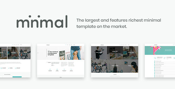 Detail Minimal Web Template Nomer 22