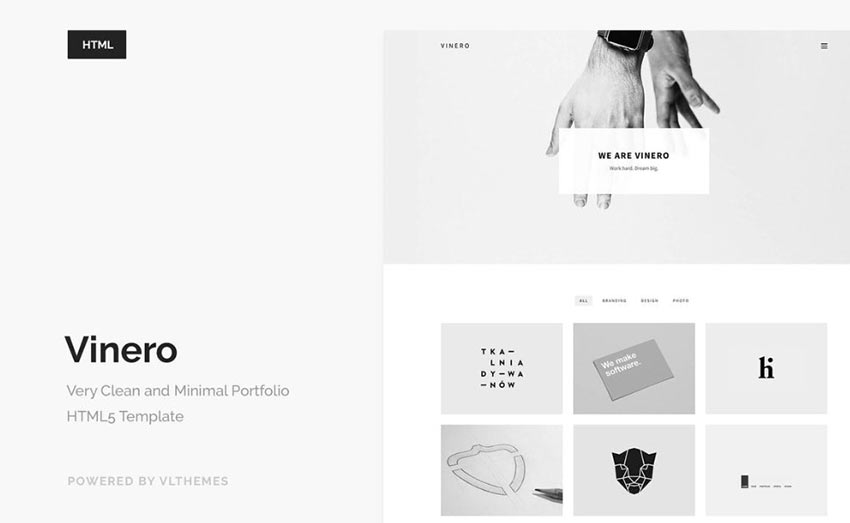 Detail Minimal Web Template Nomer 9