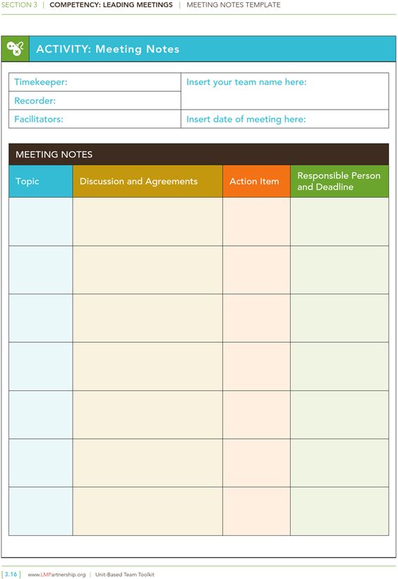 Detail Minutes Of Meeting Template With Action Items Nomer 13