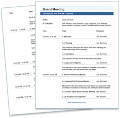 Detail Minutes Of Meeting Template With Action Items Nomer 44