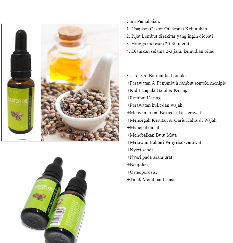 Detail Minyak Jarak Untuk Rambut Nomer 9