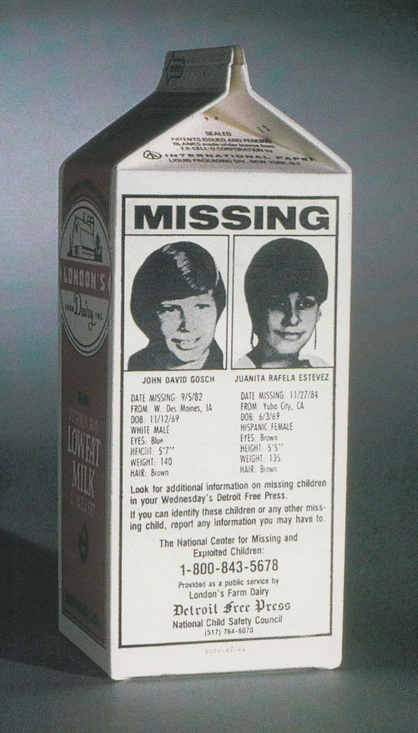 Missing Person Milk Carton Template Martin Printable Calendars