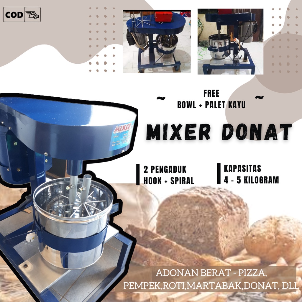 Detail Mixer Besar Untuk Roti Nomer 44