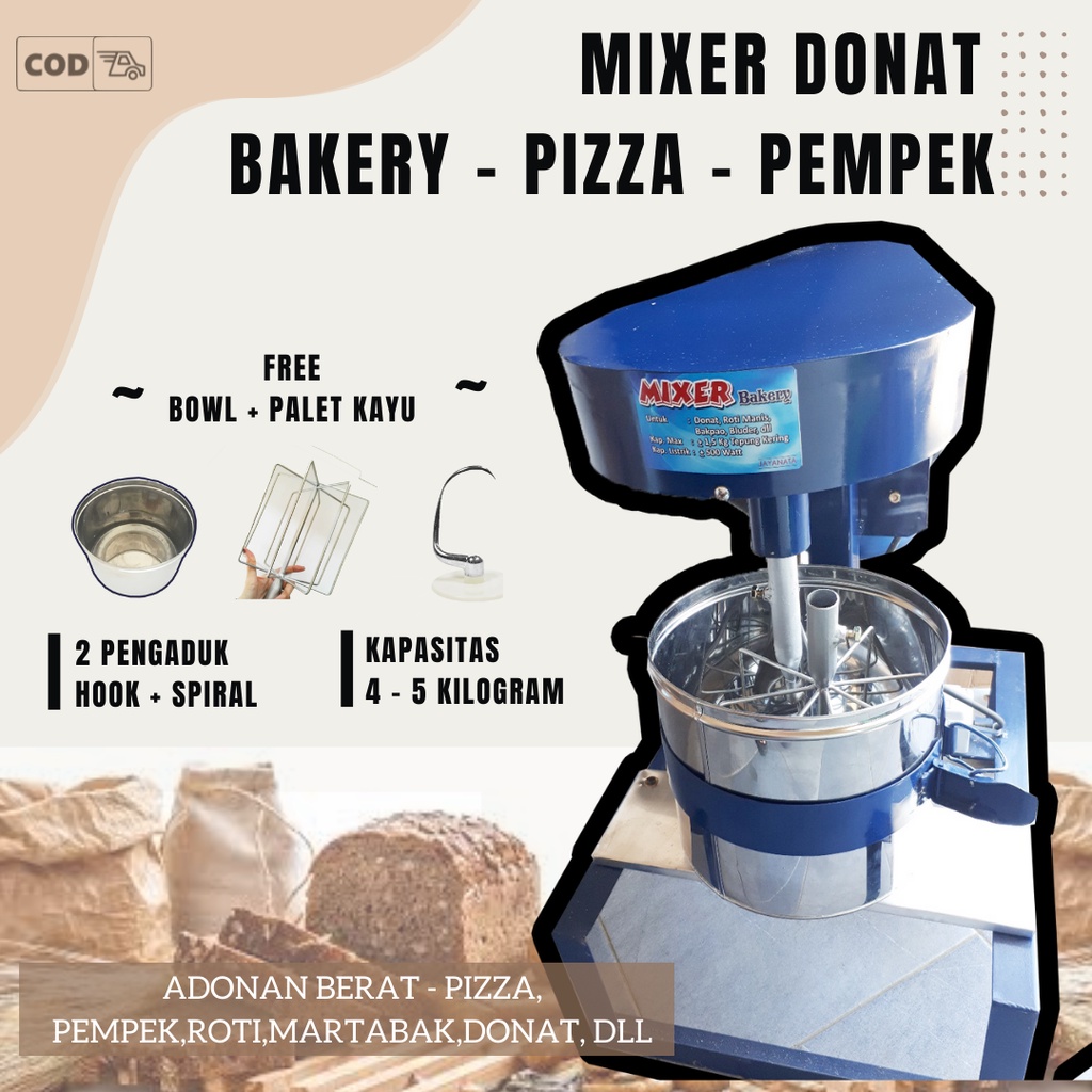 Detail Mixer Untuk Adonan Donat Nomer 27