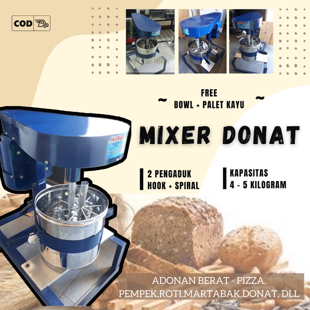 Detail Mixer Untuk Adonan Donat Nomer 55