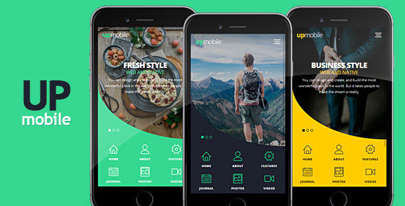 Detail Mobile App Html Template Free Nomer 18
