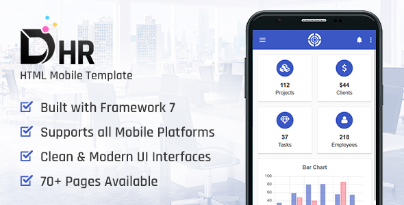 Detail Mobile App Html Template Free Nomer 45
