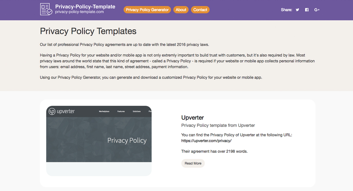 Detail Mobile App Privacy Policy Template Nomer 52