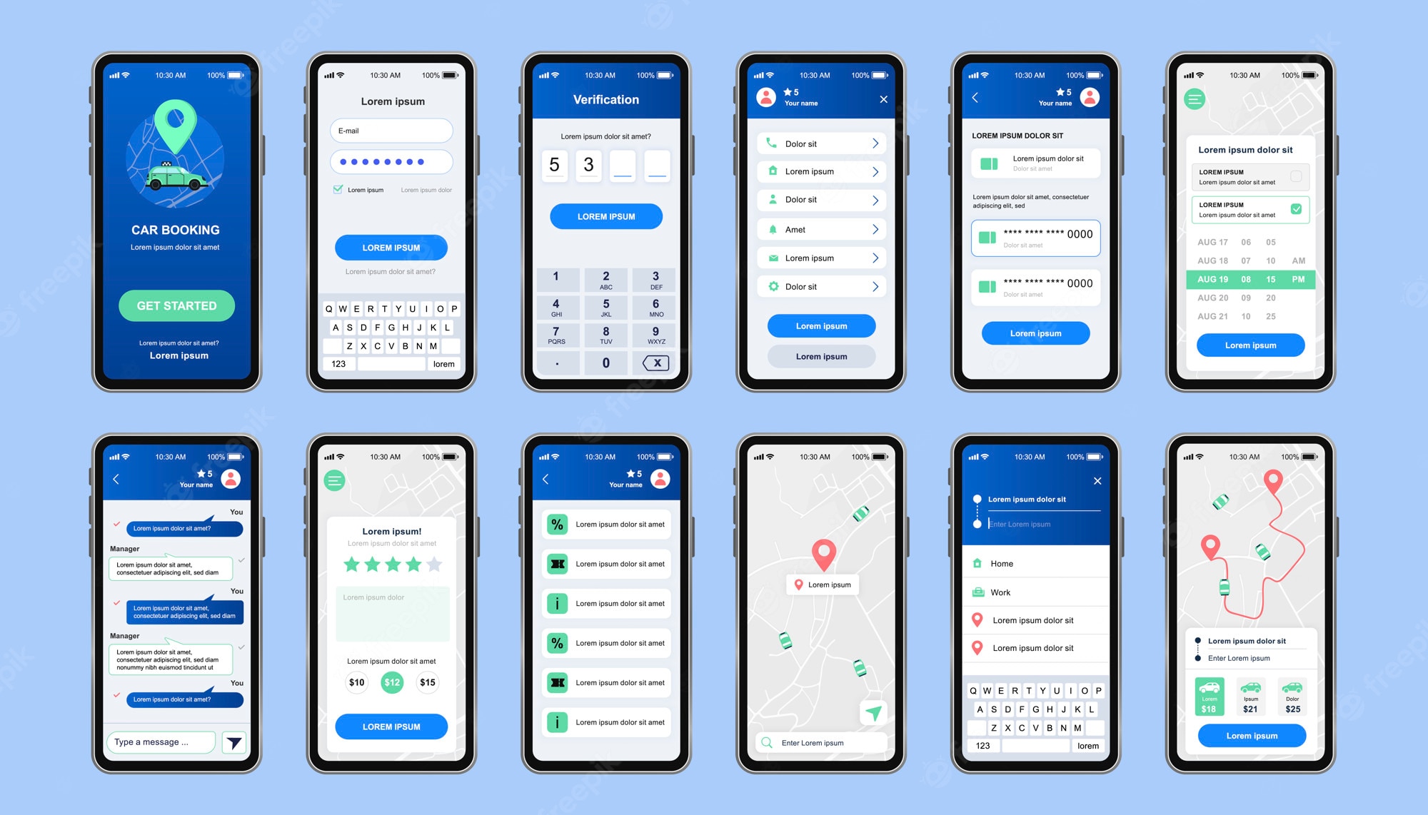 Detail Mobile App Ux Design Template Nomer 11