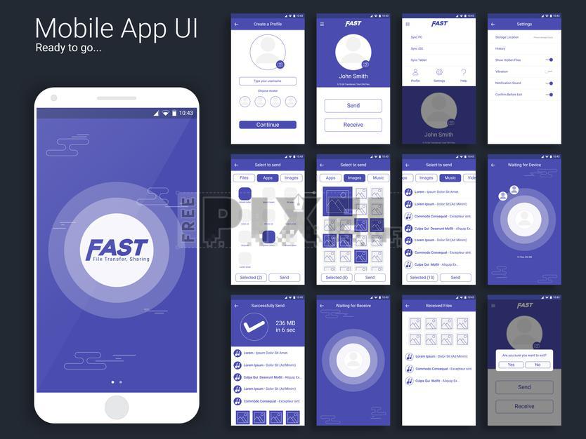 Detail Mobile App Ux Design Template Nomer 22