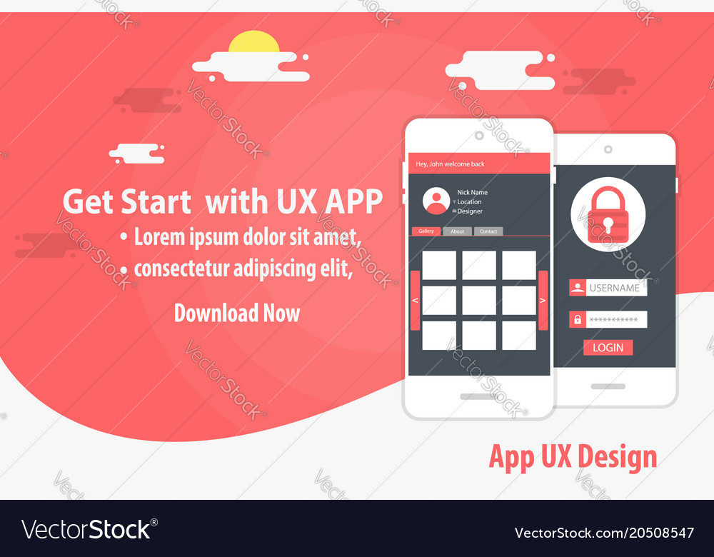Detail Mobile App Ux Design Template Nomer 33