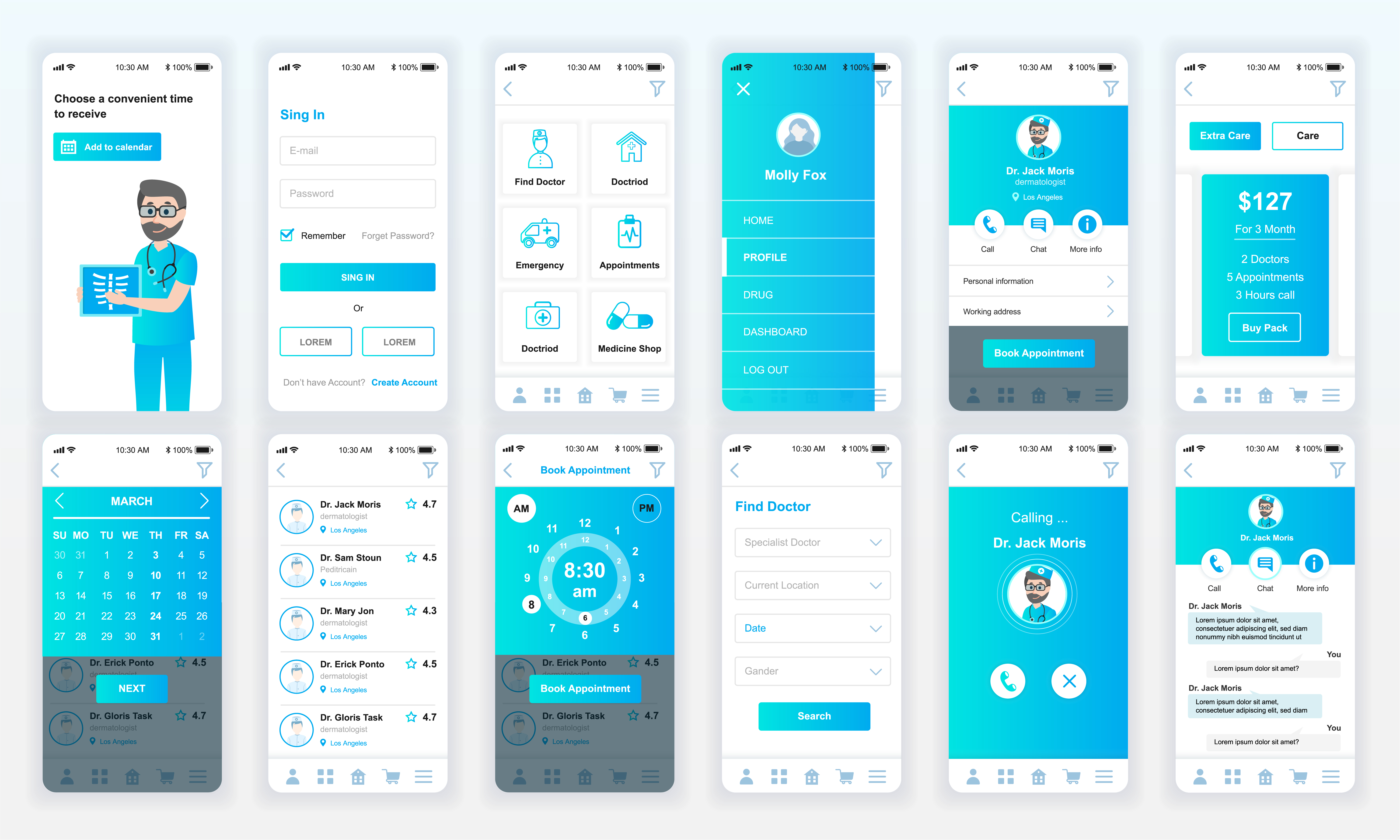 Detail Mobile App Ux Design Template Nomer 5