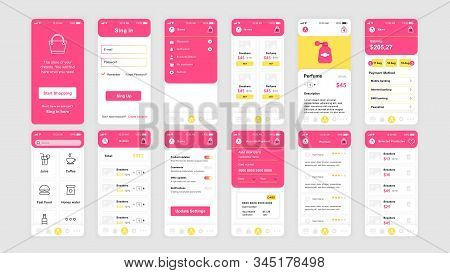 Detail Mobile App Ux Design Template Nomer 52