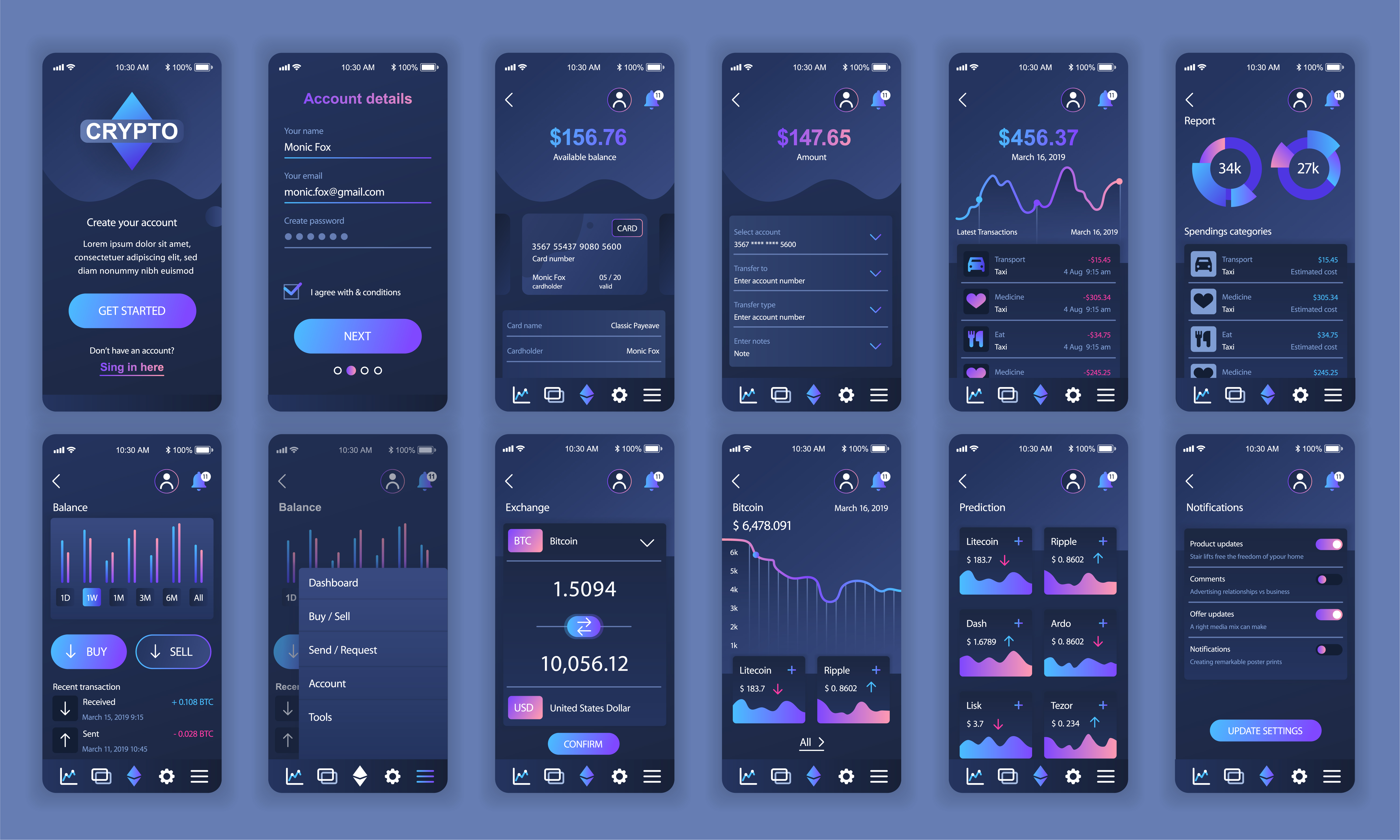 Detail Mobile App Ux Design Template Nomer 56