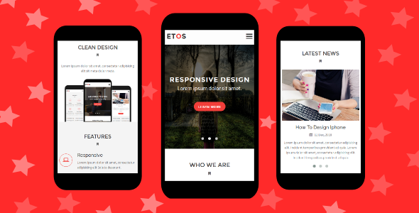 Detail Mobile Responsive Template Nomer 2