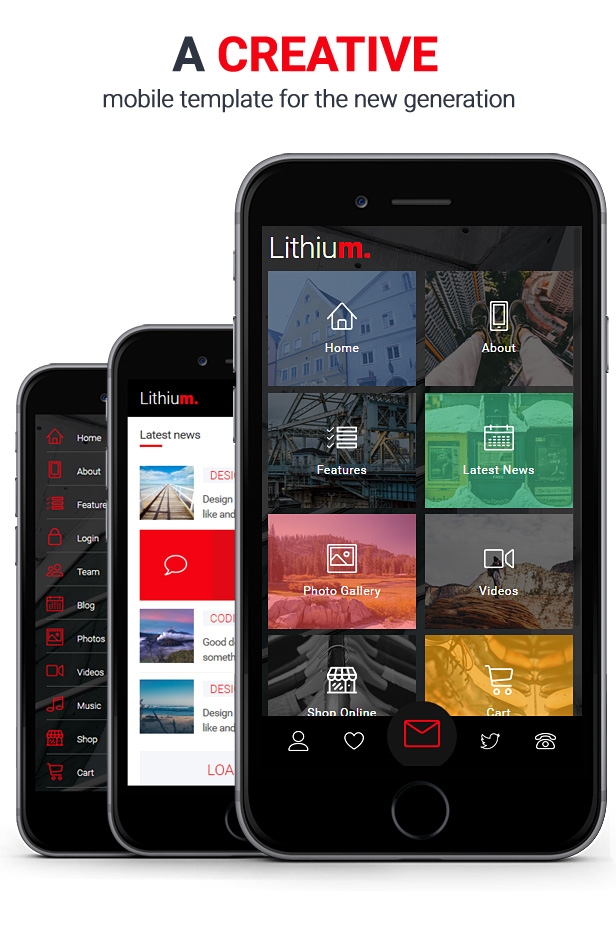 Detail Mobile Responsive Template Nomer 14