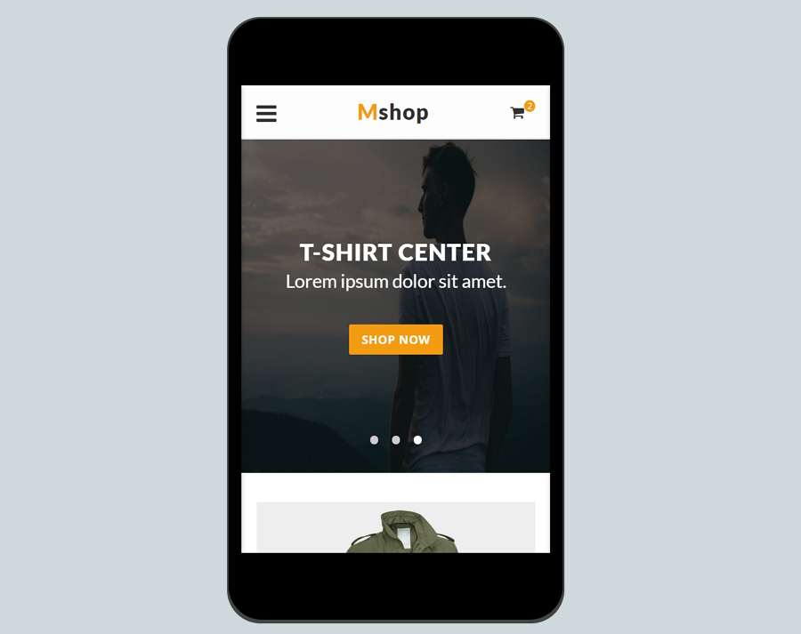Detail Mobile Responsive Template Nomer 19