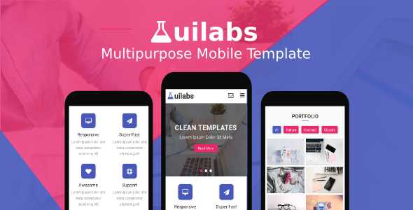 Detail Mobile Responsive Template Nomer 4