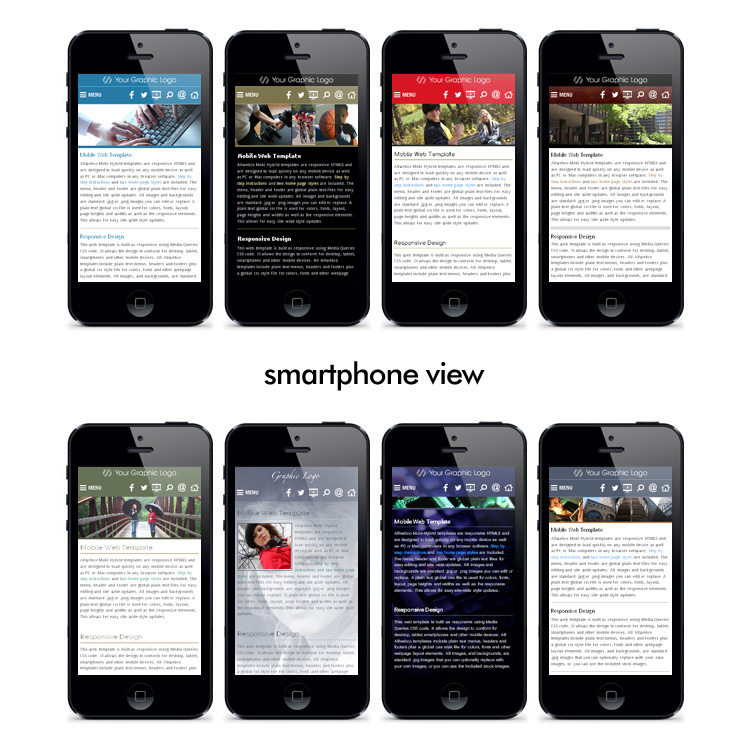 Detail Mobile Responsive Template Nomer 35