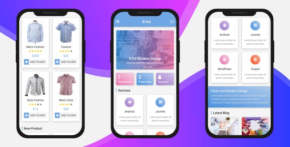 Detail Mobile Responsive Template Nomer 6