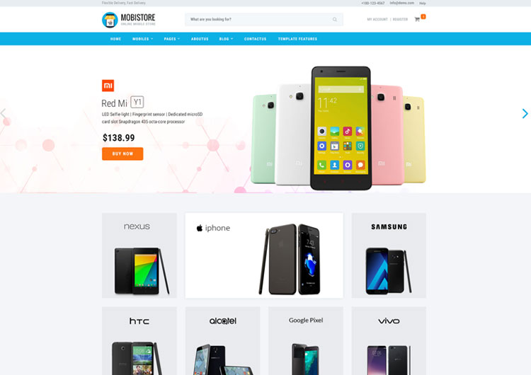 Detail Mobile Responsive Template Nomer 47