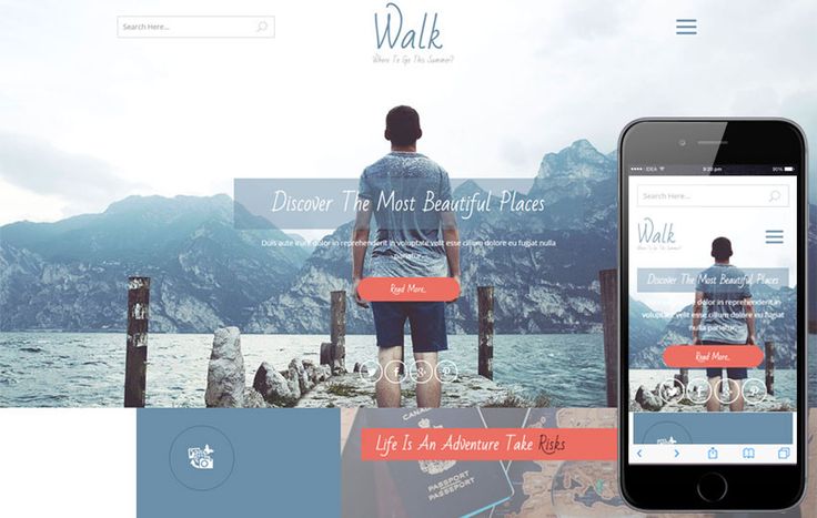 Detail Mobile Responsive Template Nomer 52