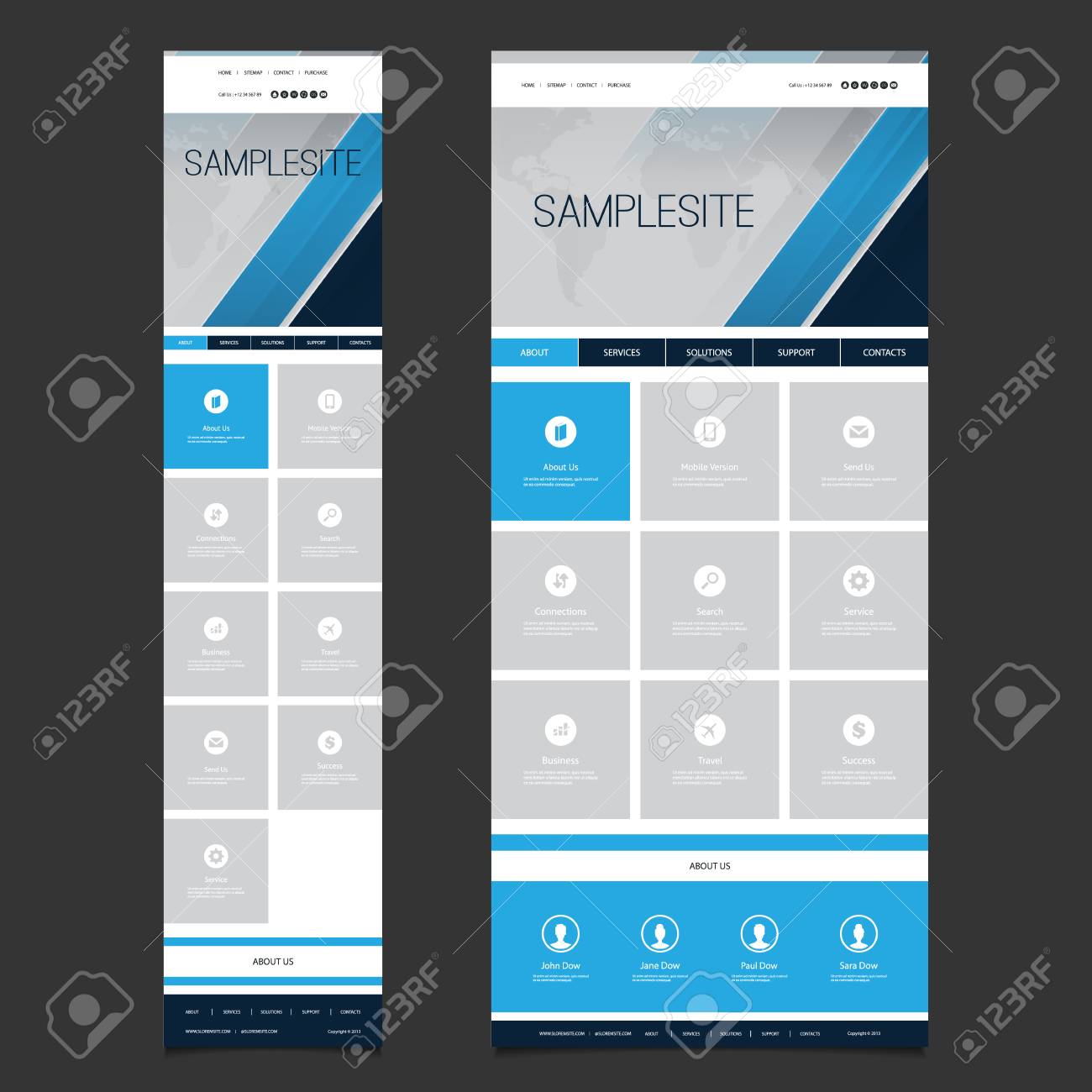 Detail Mobile Responsive Template Nomer 53