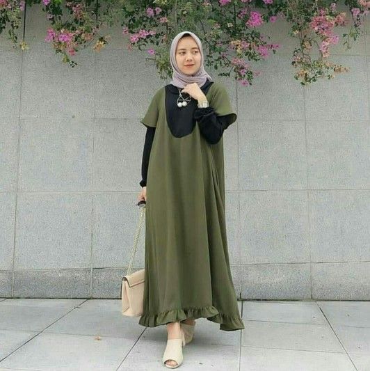 Detail Model Baju Gamis Untuk Lebaran Nomer 26