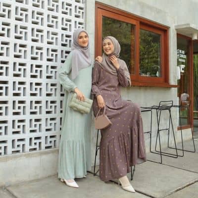 Detail Model Baju Gamis Untuk Lebaran Nomer 27