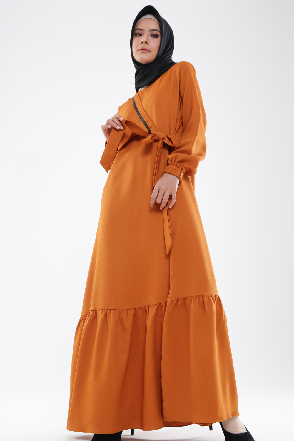 Detail Model Baju Gamis Untuk Lebaran Nomer 43